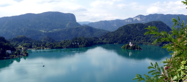 Lake Bled from the castle