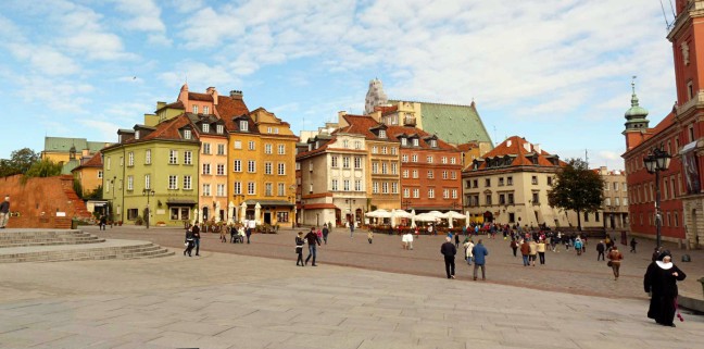 Warsaw's reconstructed Old Town