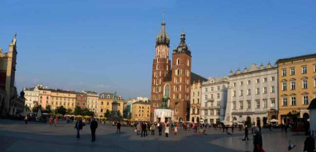 Krakow Old town Square